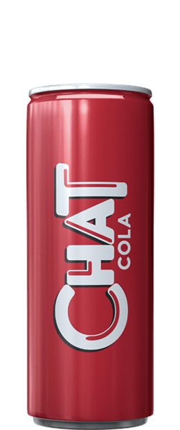 Chat Cola - 250 ml Kutu