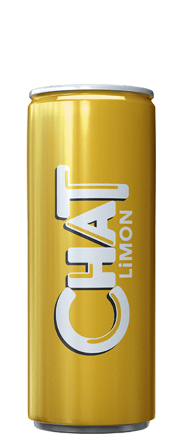 Chat Limon Aromalı Gazlı İçecek - 250 ml Kutu