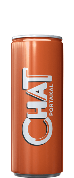 Chat Portakal Aromalı Gazlı İçecek - 250 ml Kutu