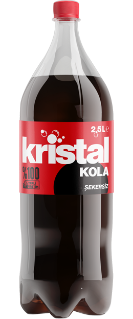 Kristal Şekersiz Kola - 2.5 lt