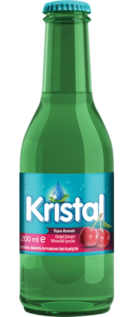 Kristal Vişneli Aromalı Maden Suyu